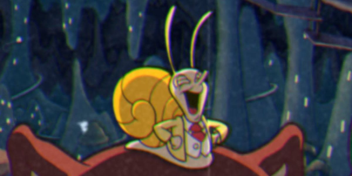 Cuphead El Curso Delicioso, Snail Boss