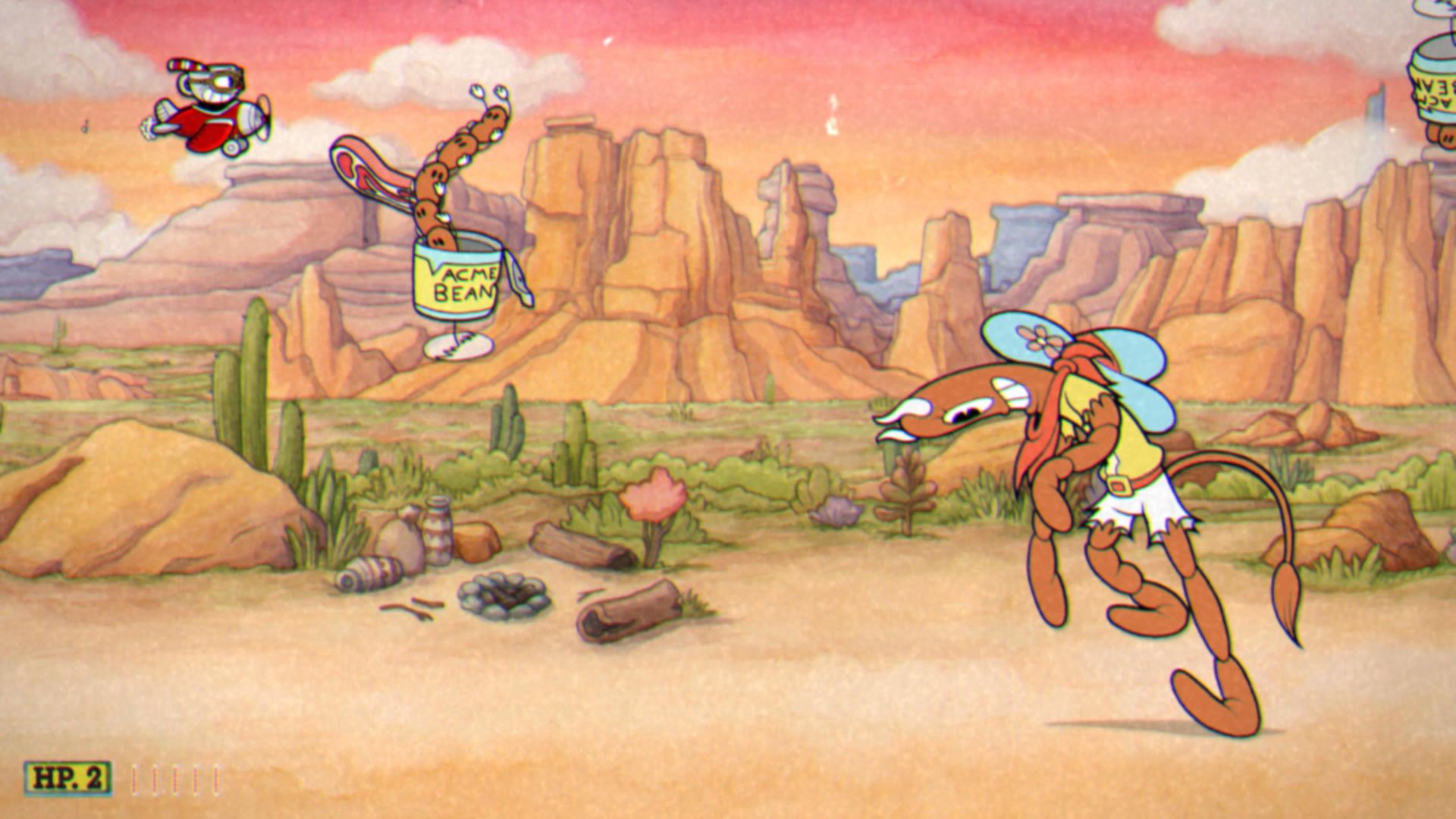 Cuphead The Delicious Course, Esther Winchester, Fase 3, Frijoles enlatados