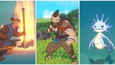 Ni No Kuni Cross Worlds - split feature image featuring screenshots of the Hyper Strike Skill, the Destroyer's stat screen, and Suiryu