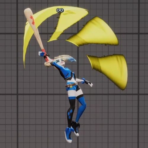 MultiVersus, Harley Quinn, Up Special Air
