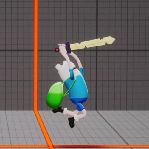 MultiVersus, Finn, Ataque hacia abajo
