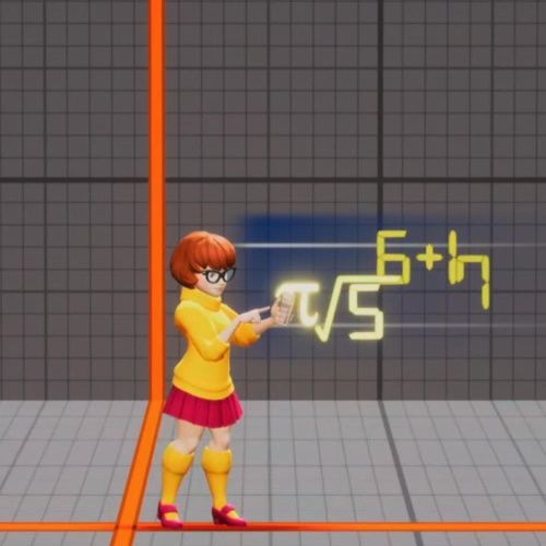 MultiVersus, Velma, Ataque hacia abajo
