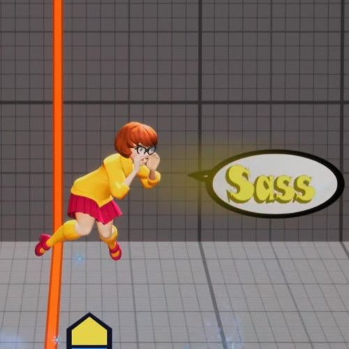 MultiVersus, Velma, ataque neutral aéreo