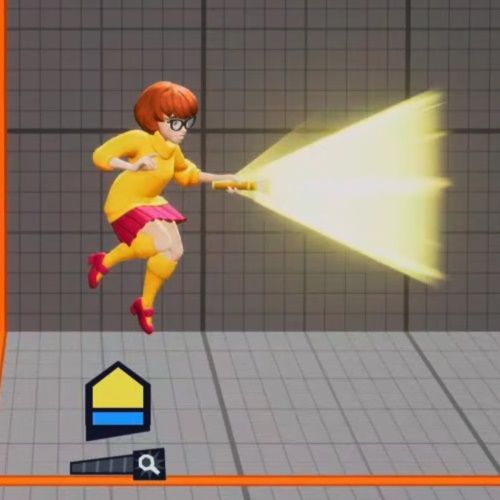 MultiVersus, Velma, ataque frontal aéreo