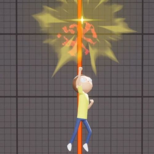MultiVersus, Morty, Ataque aéreo