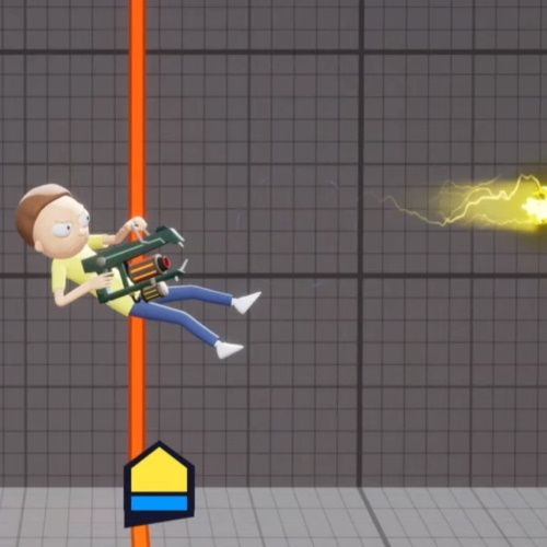 MultiVersus, Morty, ataque aéreo neutral