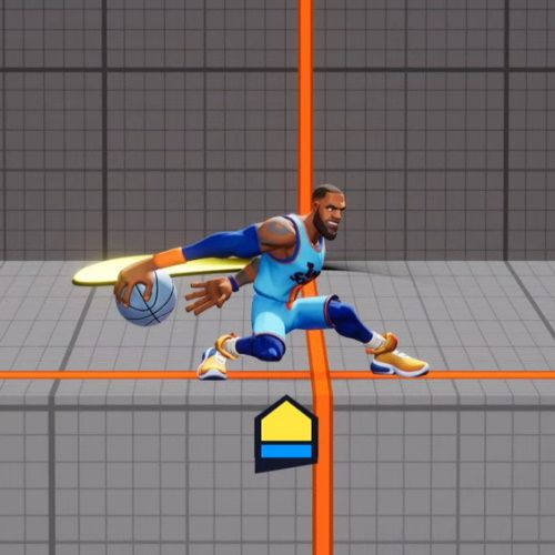 MultiVersus, LeBron James, Ataque hacia abajo