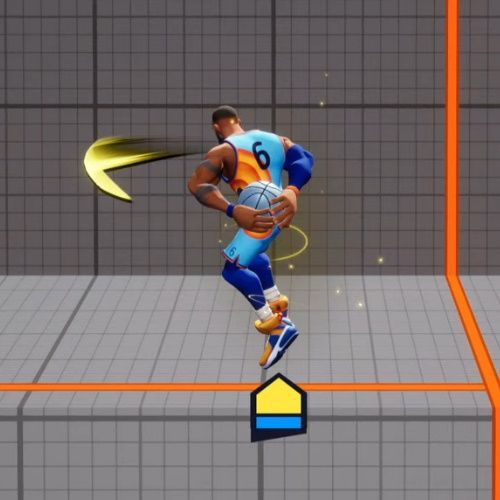 MultiVersus, LeBron James, ataque aéreo neutral