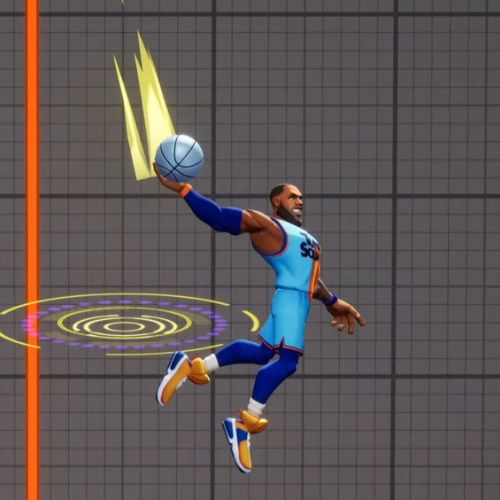 MultiVersus, LeBron James, Adelante Especial Aéreo