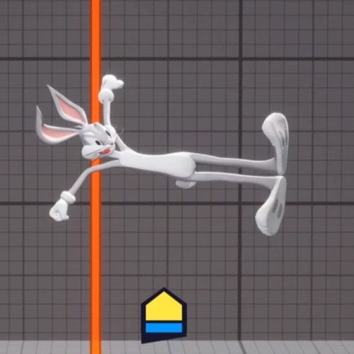 MultiVersus, Bugs Bunny, Ataque frontal aéreo