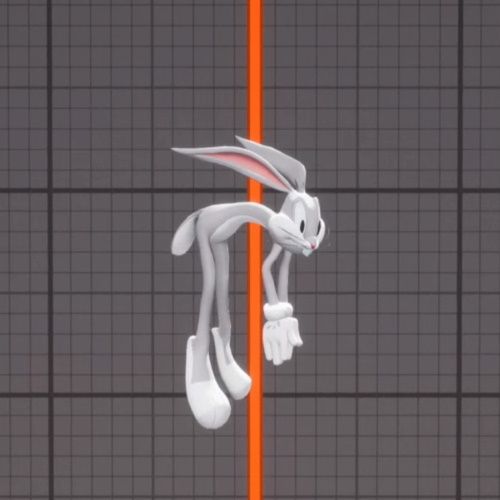 MultiVersus, Bugs Bunny, Especial Aéreo Abajo