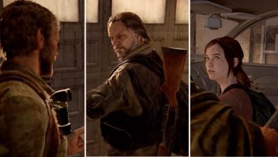 Joel, Bill, and Ellie in the The Last Of Us Part 1