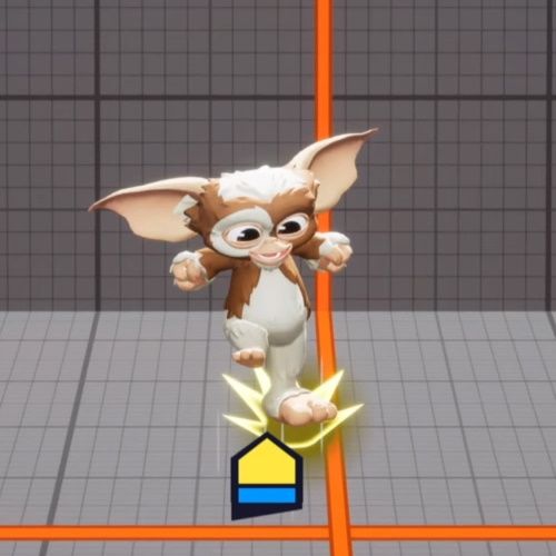 MultiVersus, Gizmo, Ataque aéreo hacia abajo