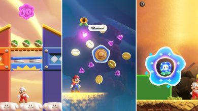 Super Mario Bros. Wonder: todas las monedas de flores y semillas maravillosas en Rolla Koopa Derby