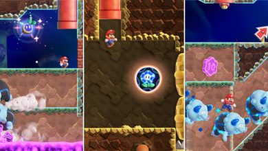 Super Mario Bros. Wonder: todas las monedas de flores y semillas maravillosas en Bulrush Express