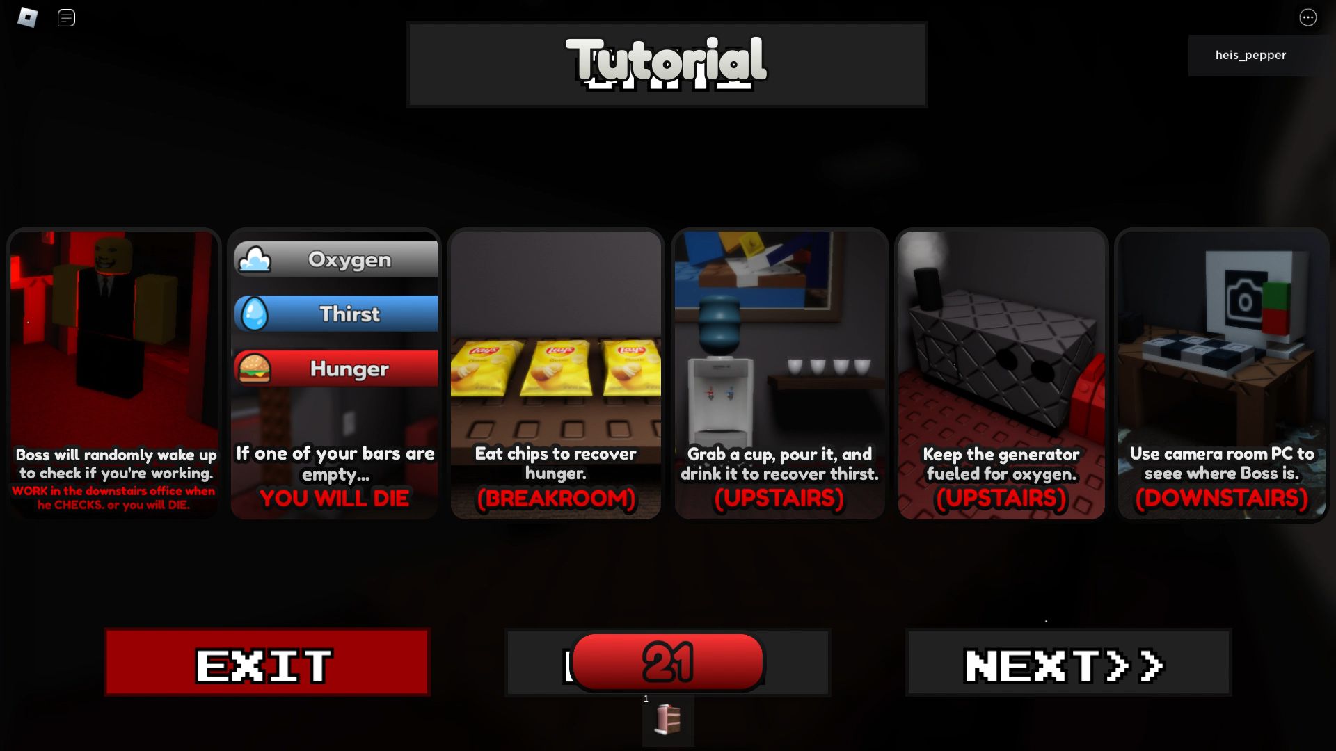 Weird Strict Boss en Roblox, tutorial de supervivencia