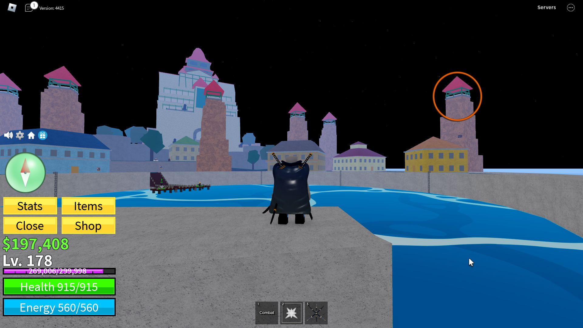 Roblox Blox Fruits, la torre donde puedes encontrar a Parlus