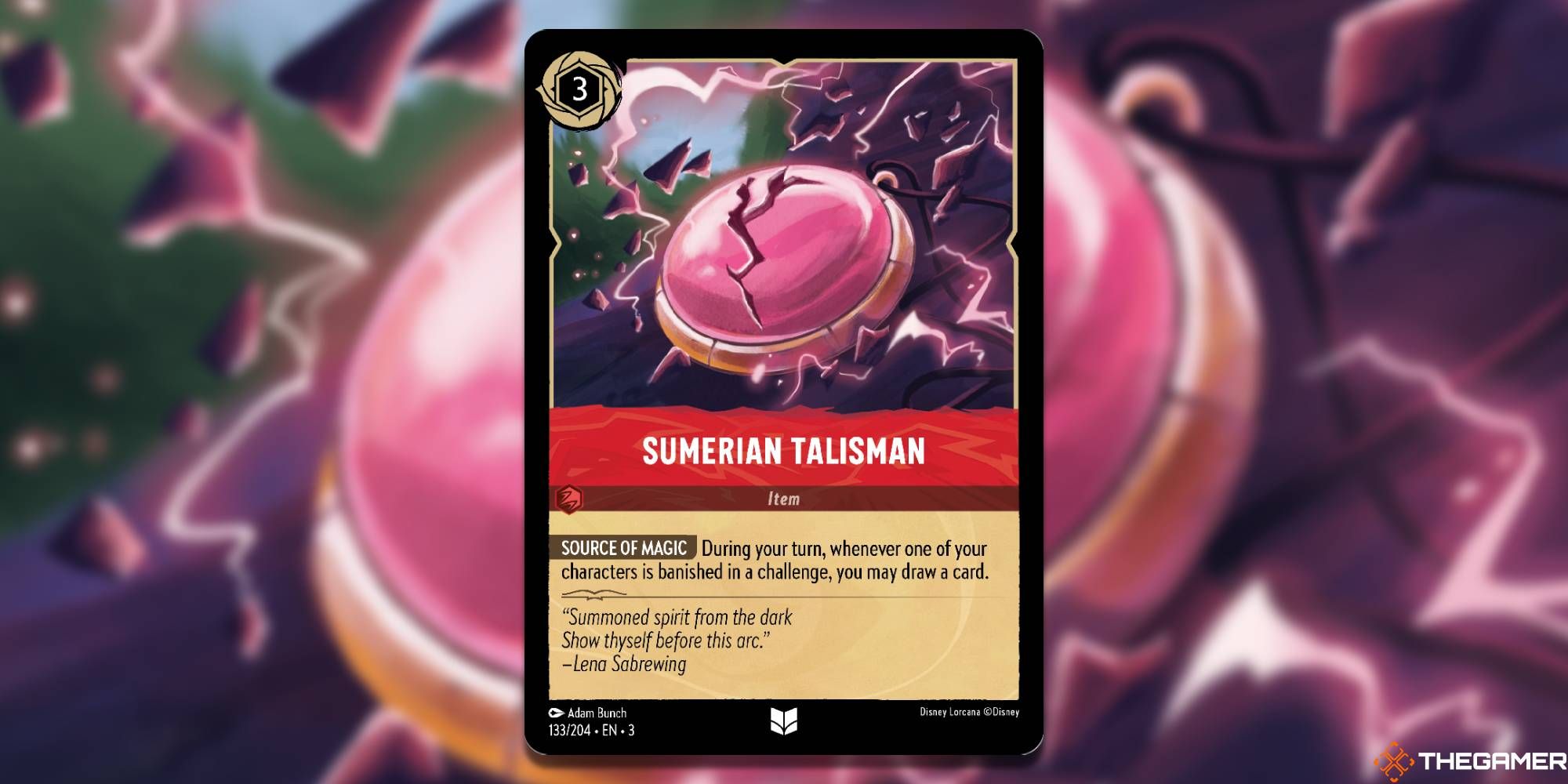 talismán sumerio lorcana