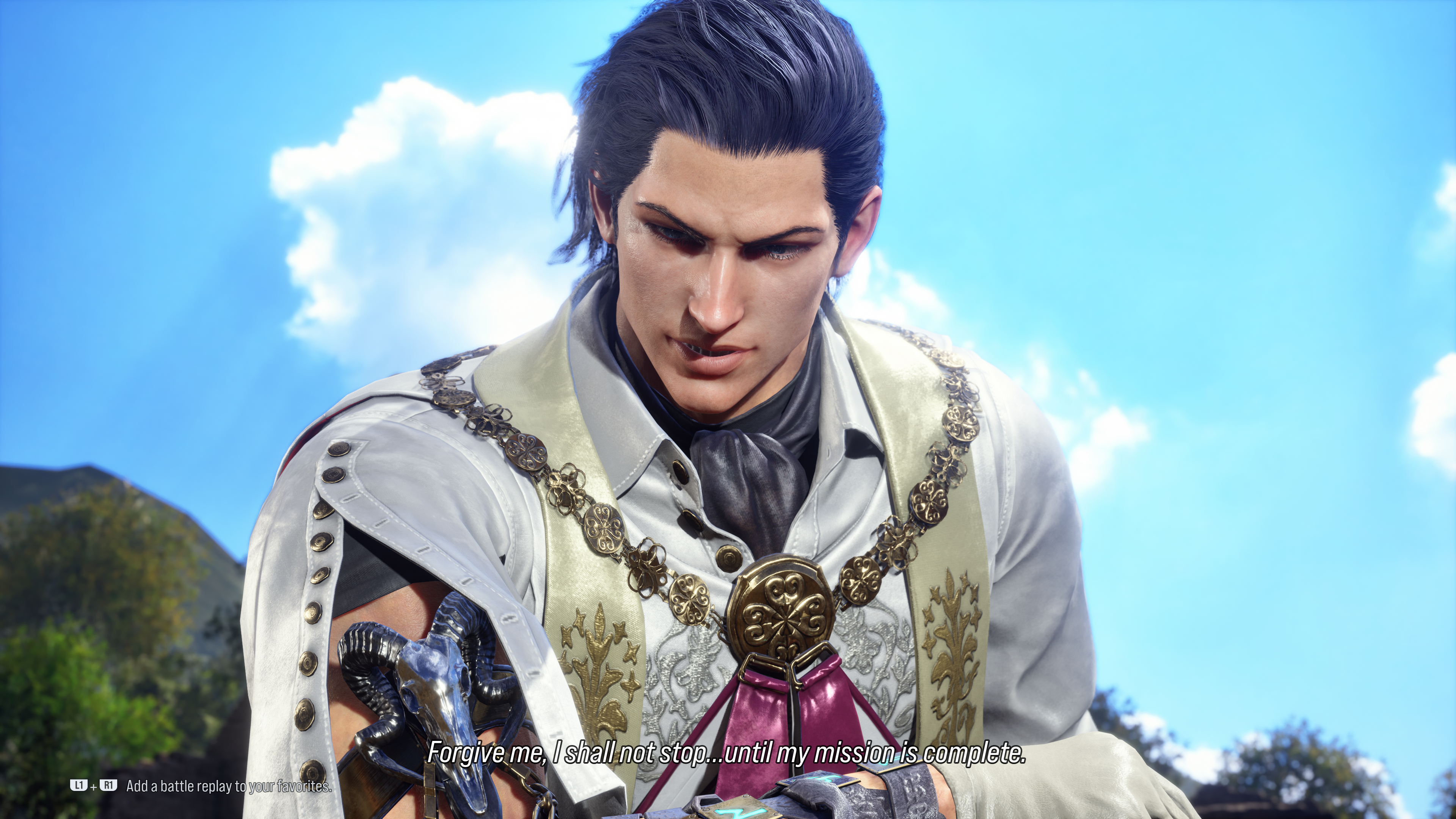 Pantalla de victoria de Claudio en Tekken 8