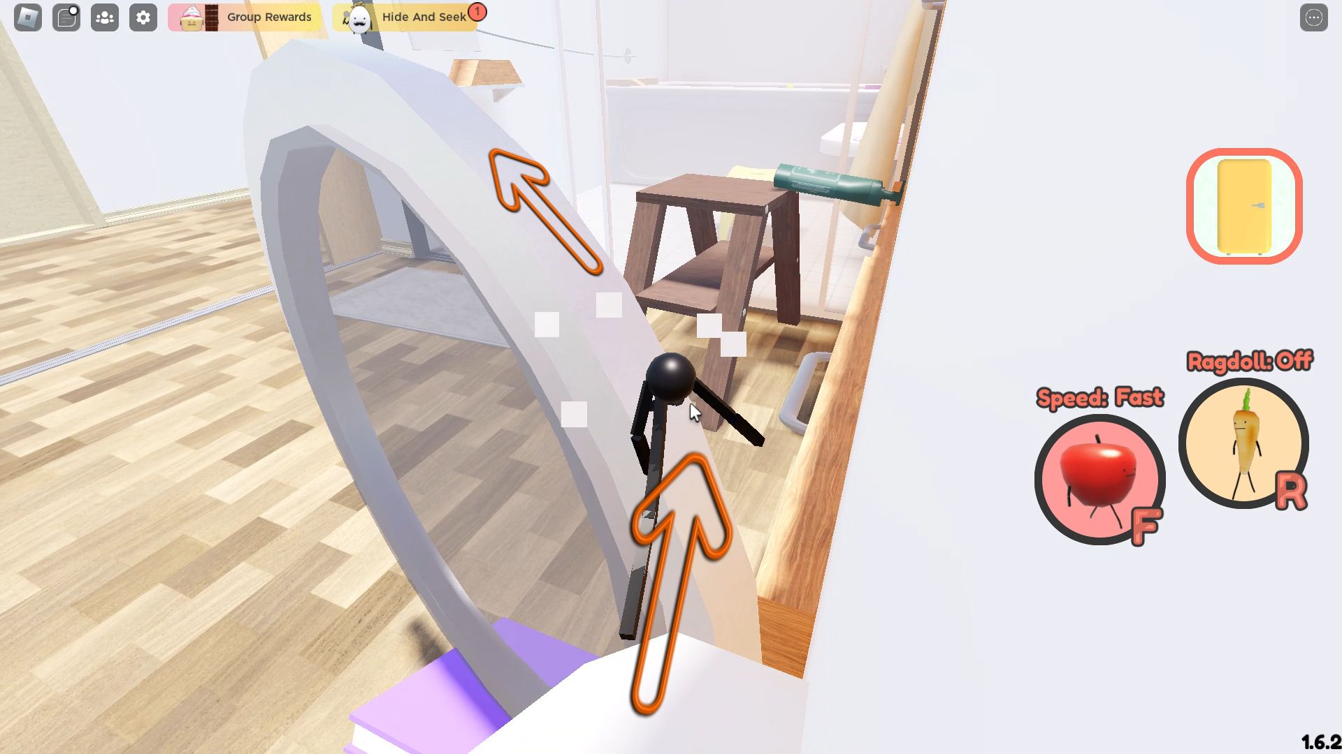 Roblox: Secret Staycation, el camino a la puerta de la lavadora