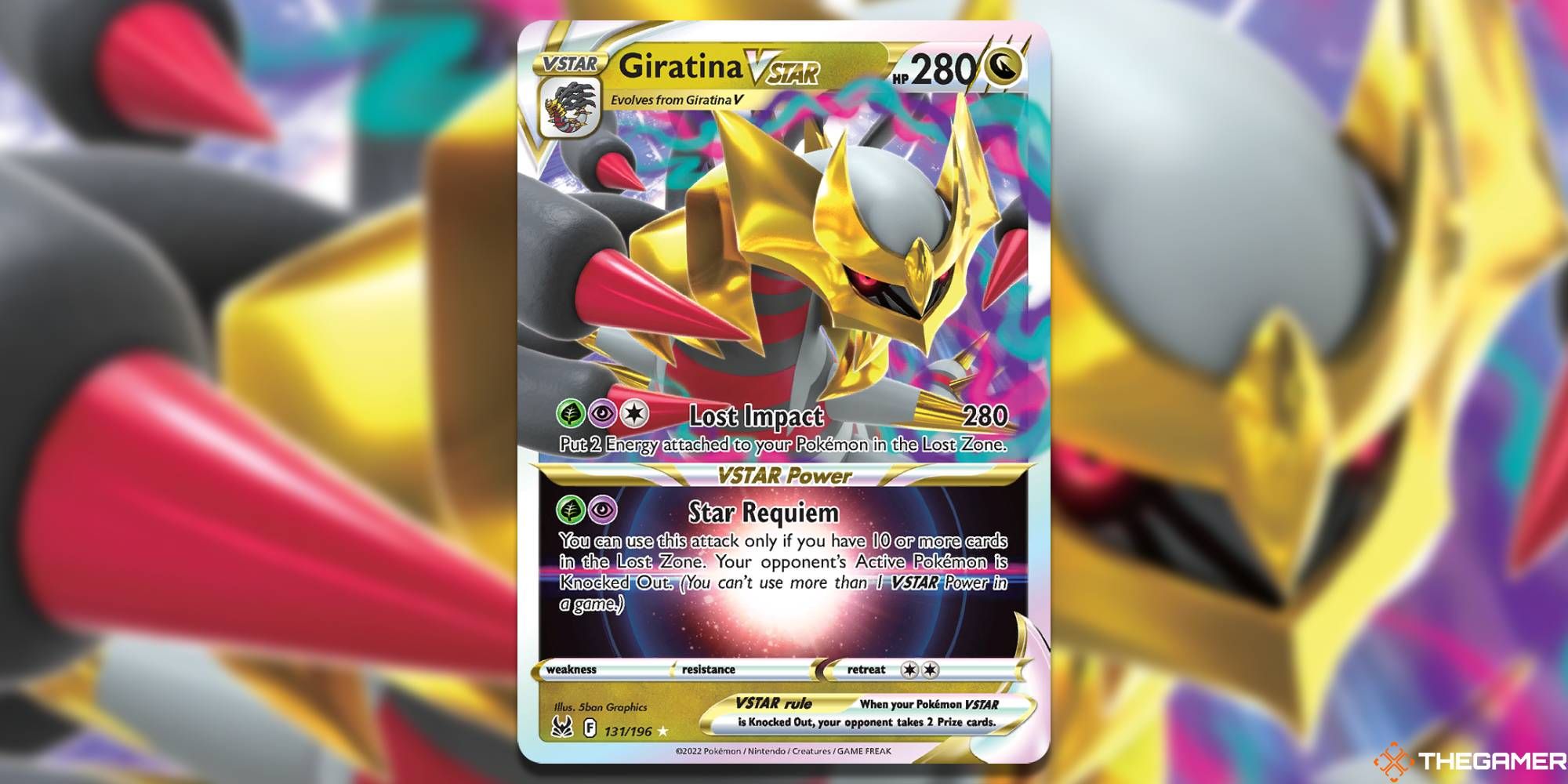 Cubierta Giratina VSTAR
