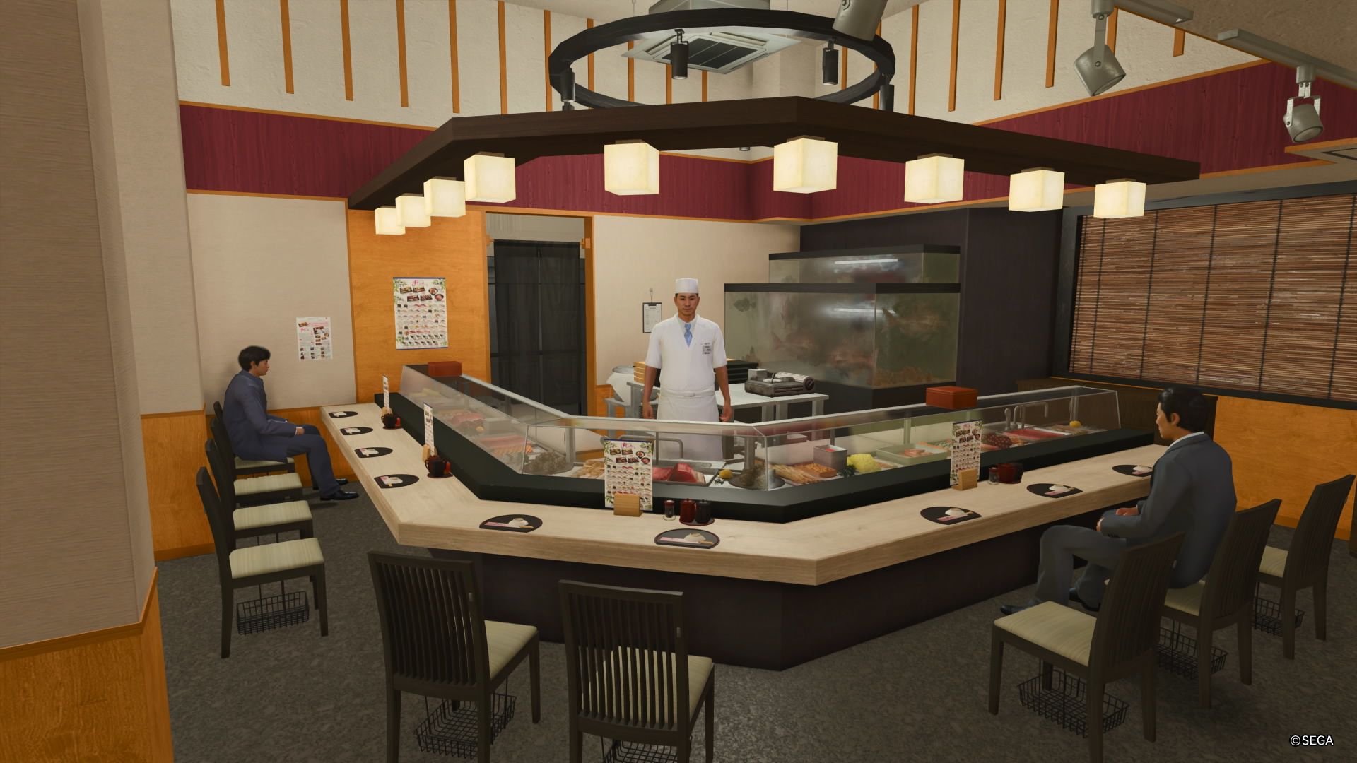   Como un dragón Riqueza infinita Sushi Zanmai