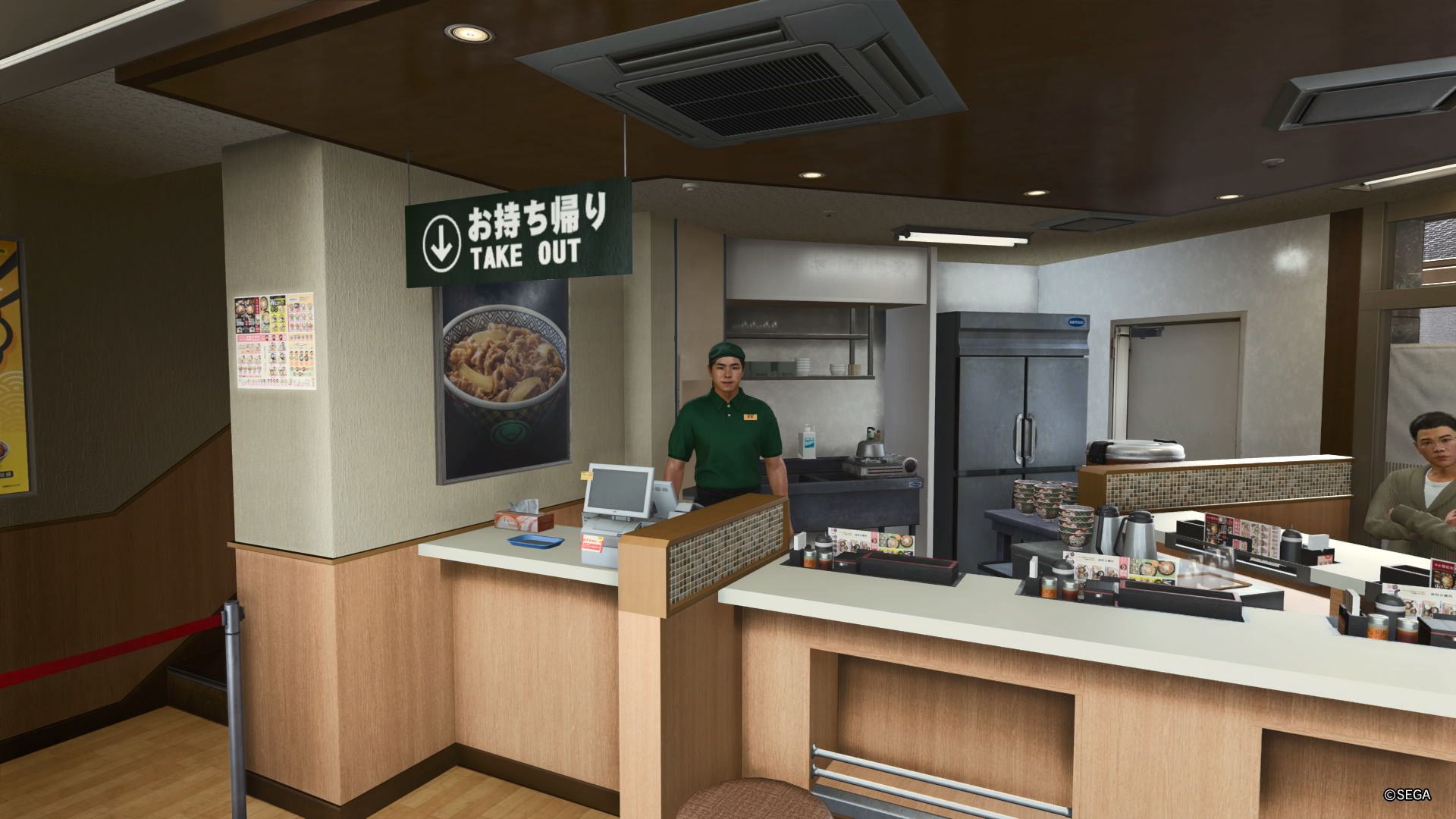 Like A Dragon Infinite Wealth, Yoshinoya (distrito hotelero)