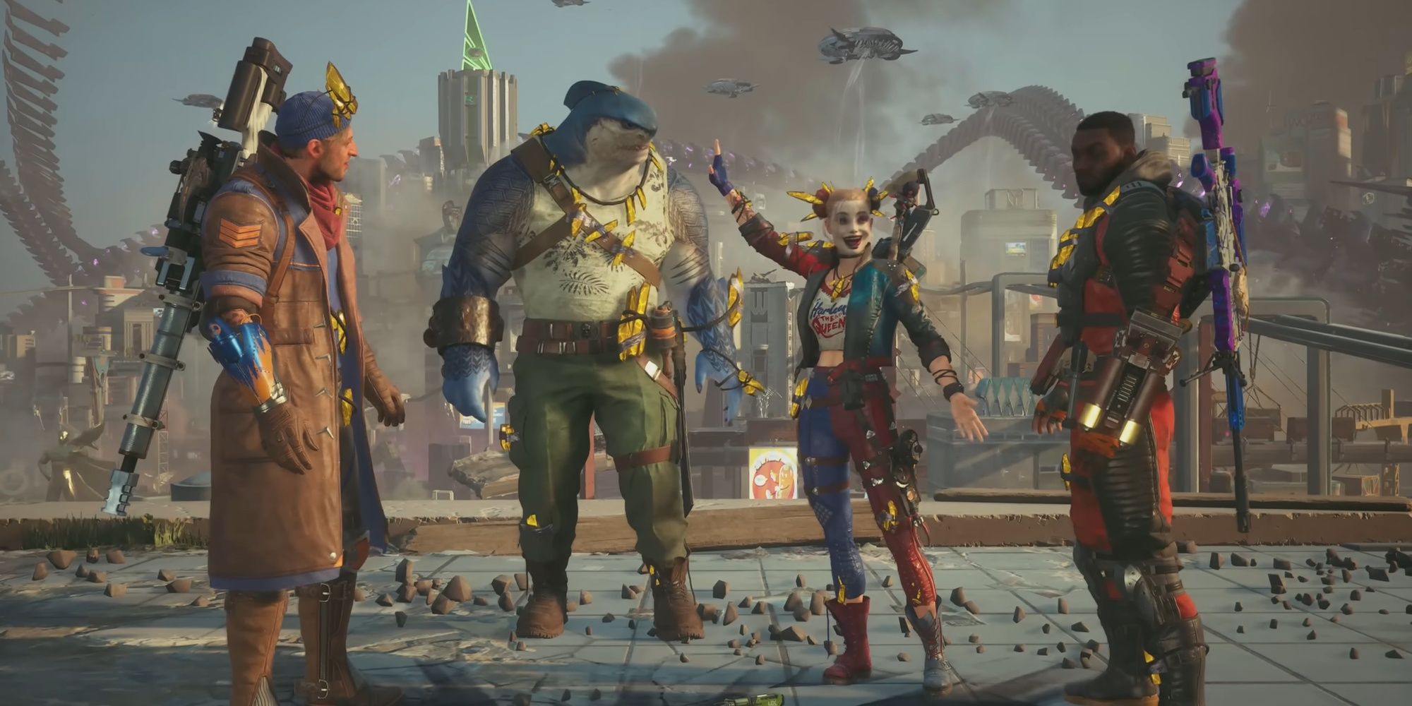 Suicide Squad: Kill The Justice League - Harley provoca que el equipo choque esos cinco