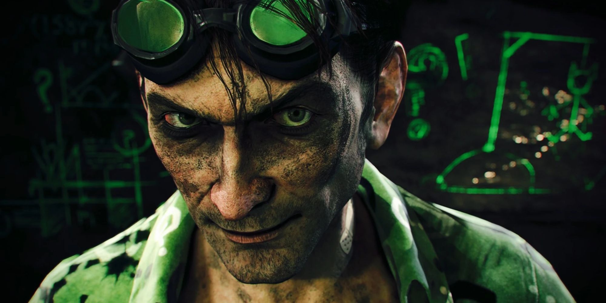 Acertijo en Batman Arkham Knight.