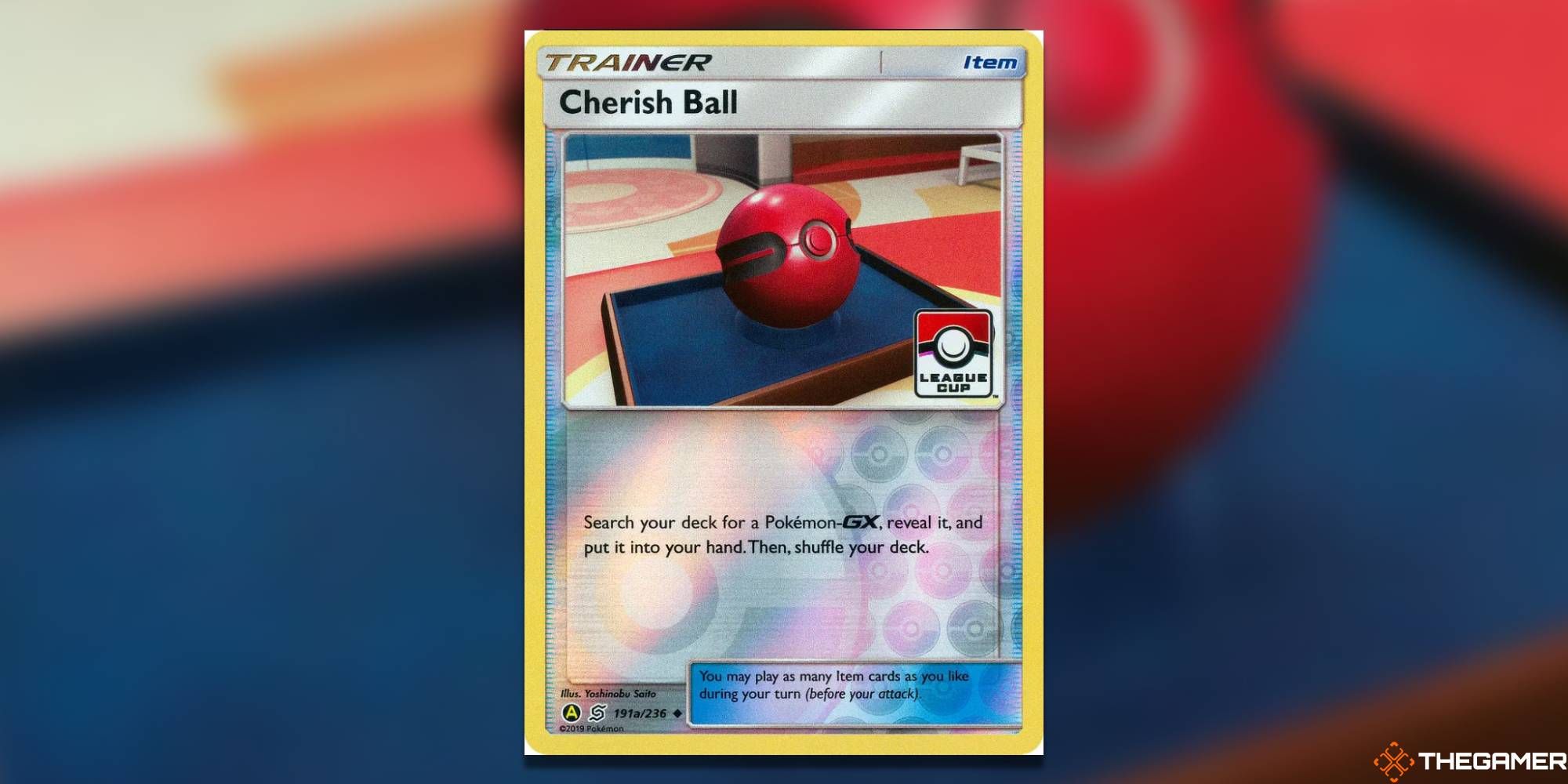 Tarjeta promocional Cherish Ball de JCC Pokémon