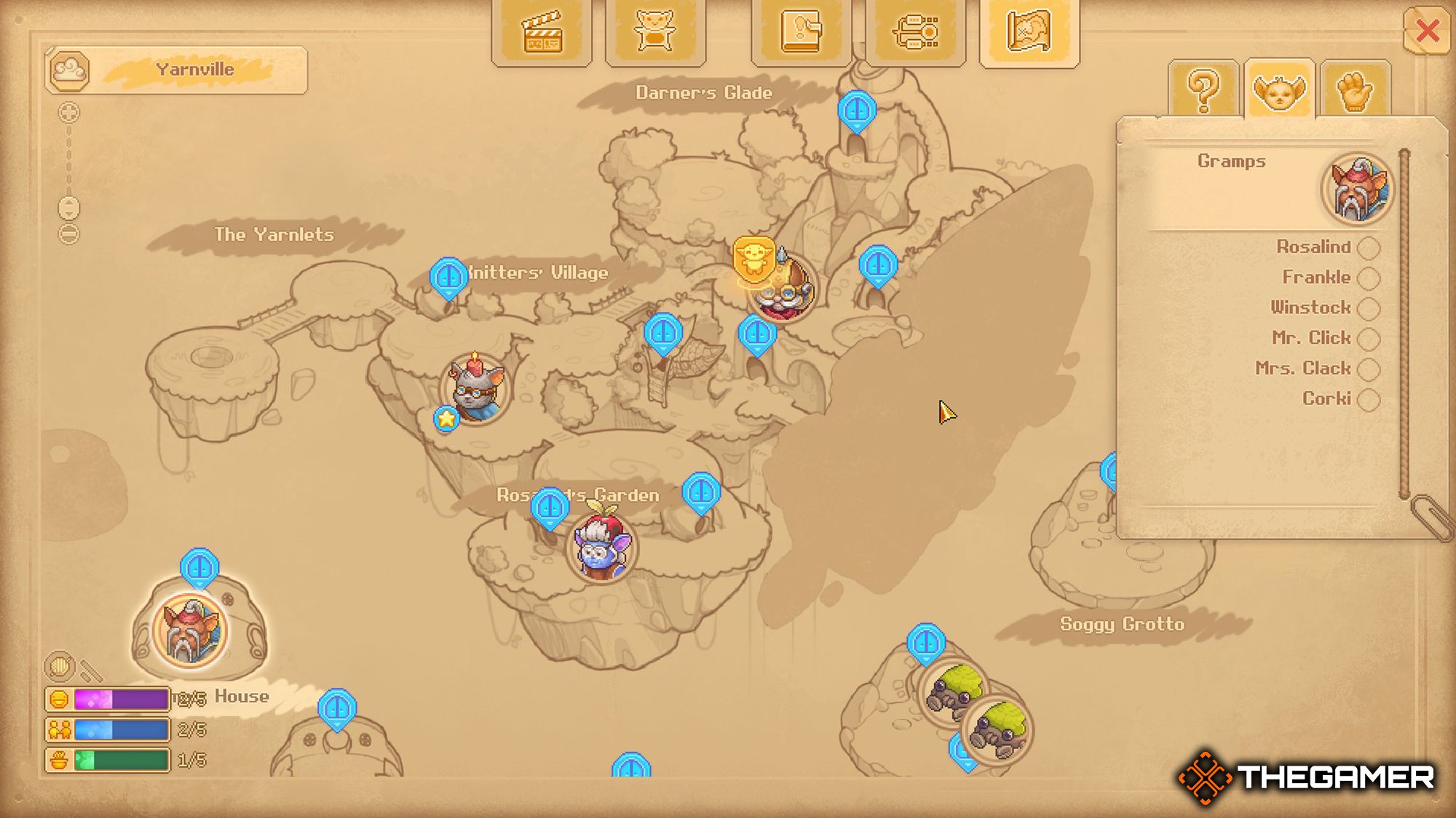 Bandle Tale - Una historia de League Of Legends - Ubicaciones de Yordle en el mapa