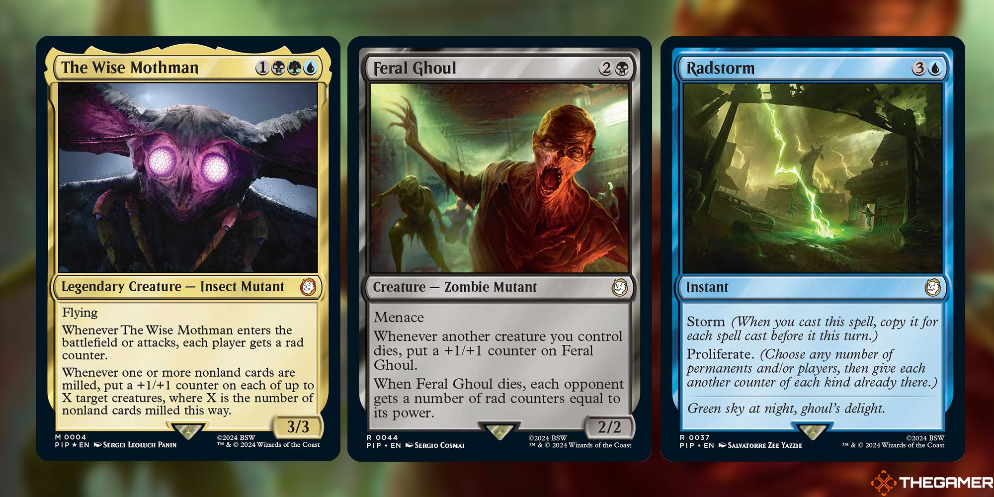 El sabio hombre polilla, Feral Ghoul, Radstorm