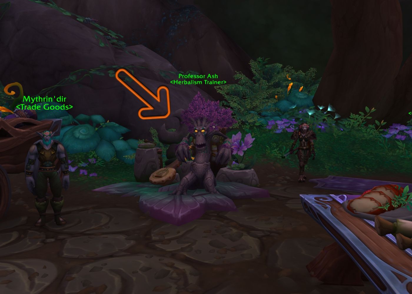 El PNJ Treant, 