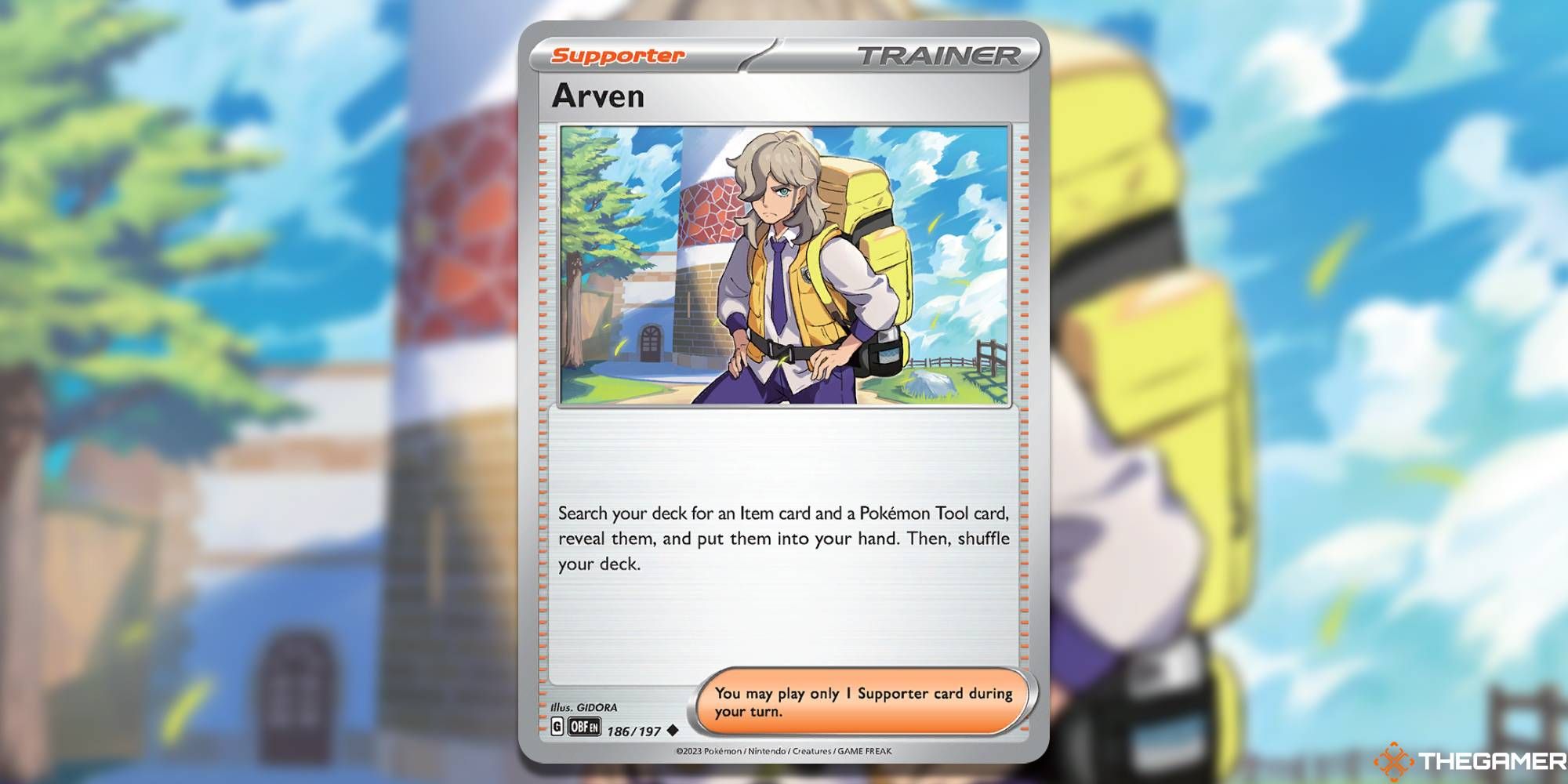 Arven de la expansión OBF en el TCG de Pokémon