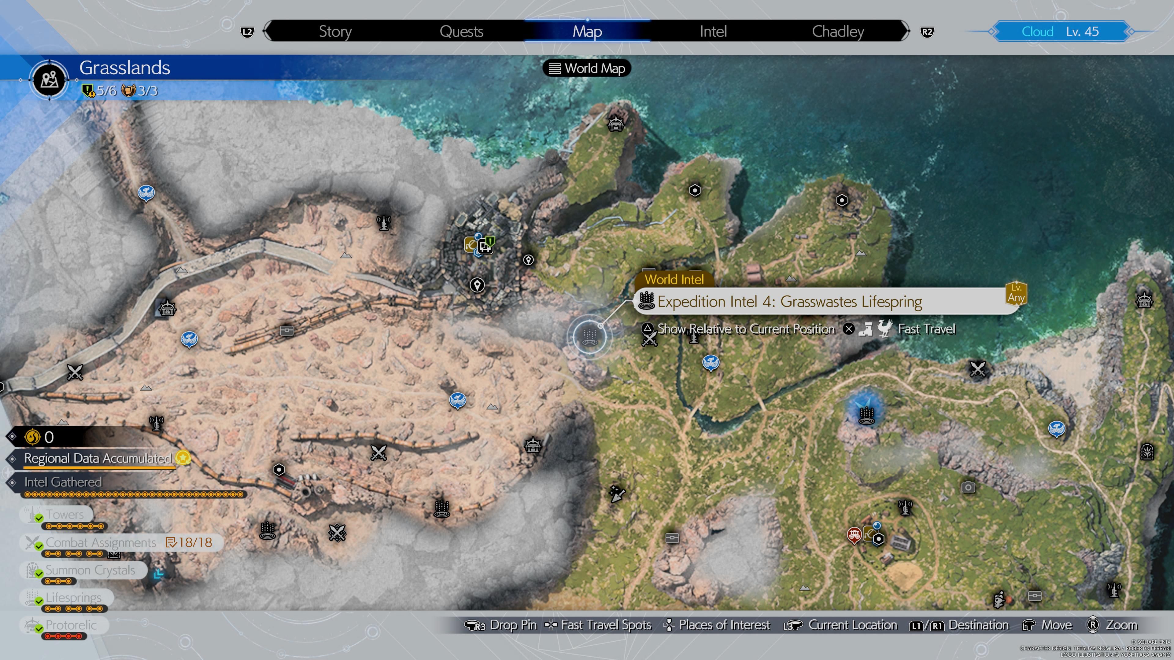 Grasswastes Lifespring en FF7 Rebirth
