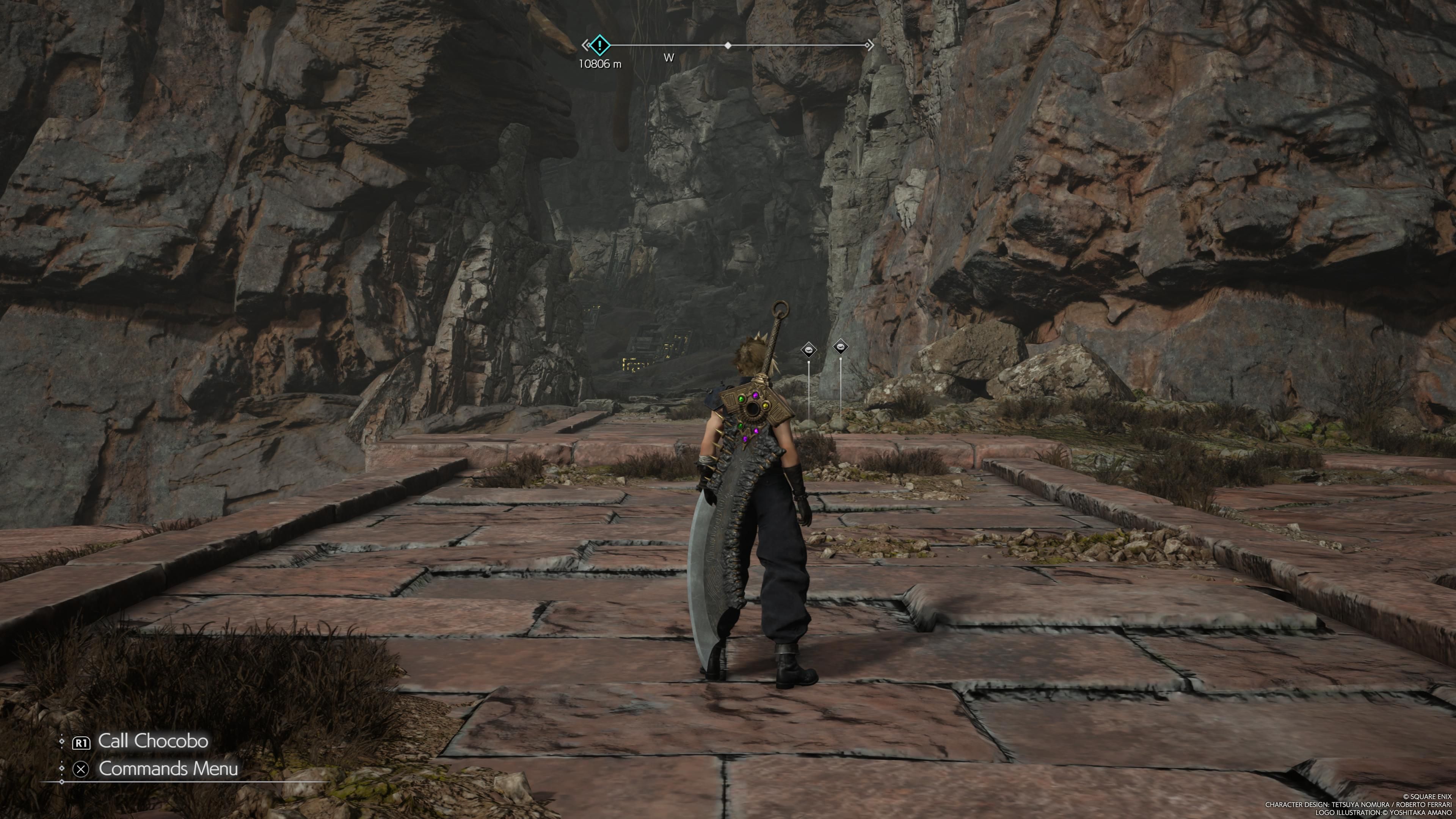 Santuario de titanes en FF7 Rebirth Grasslands