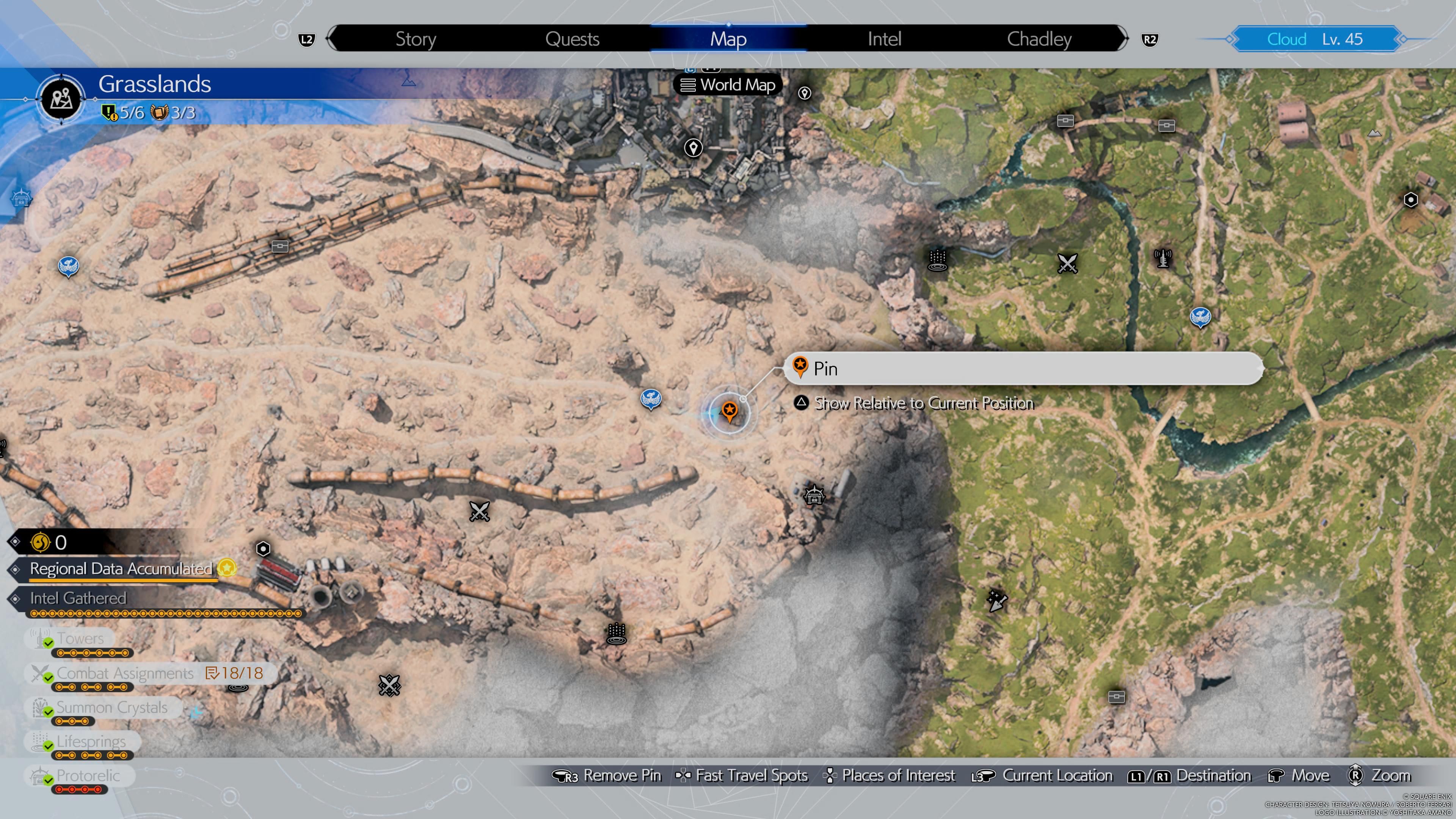 Tesoro enterrado cerca de Lifespring FF7 Rebirth