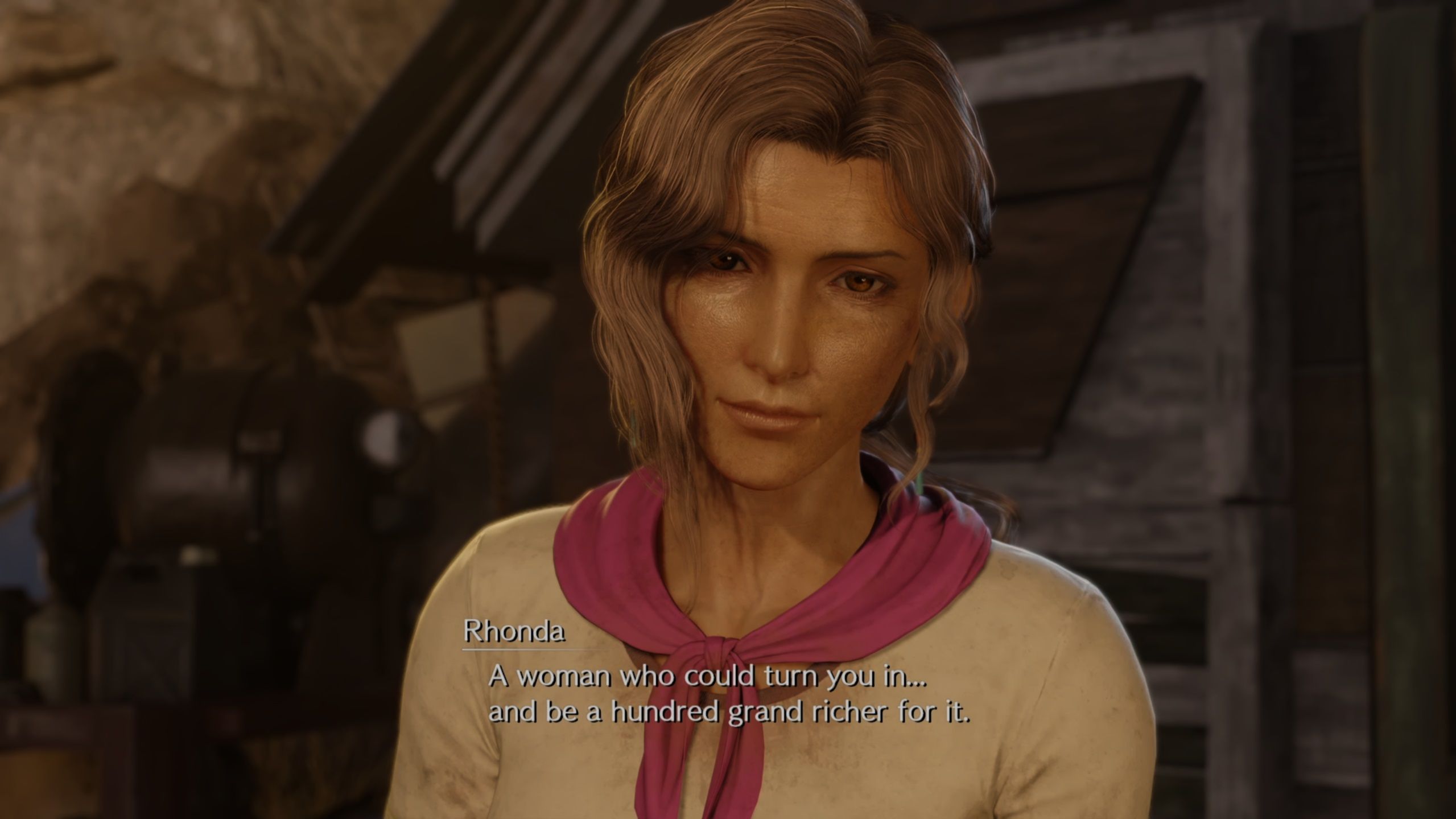 Rhonda en FF7 Renacimiento