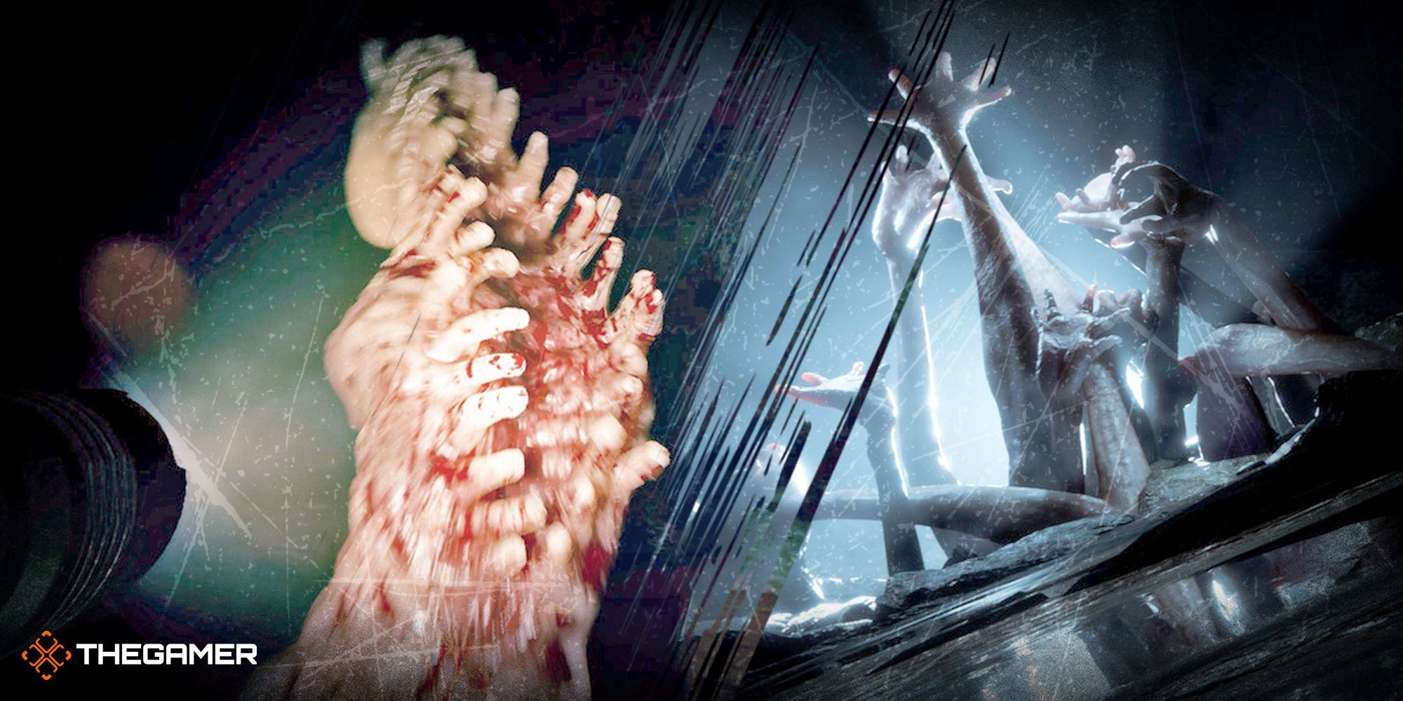 Arte del juego y pantalla de Sons Of The Forest.