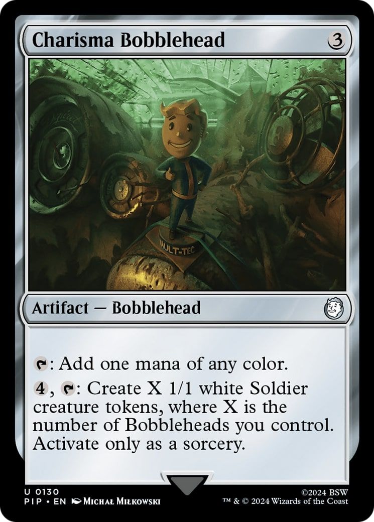 Carisma Bobblehead Magic: La tarjeta Gathering