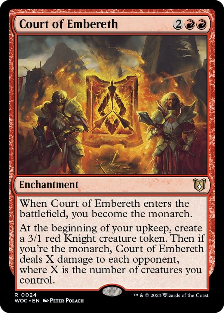Carta de la Corte de Embereth Magic: The Gathering