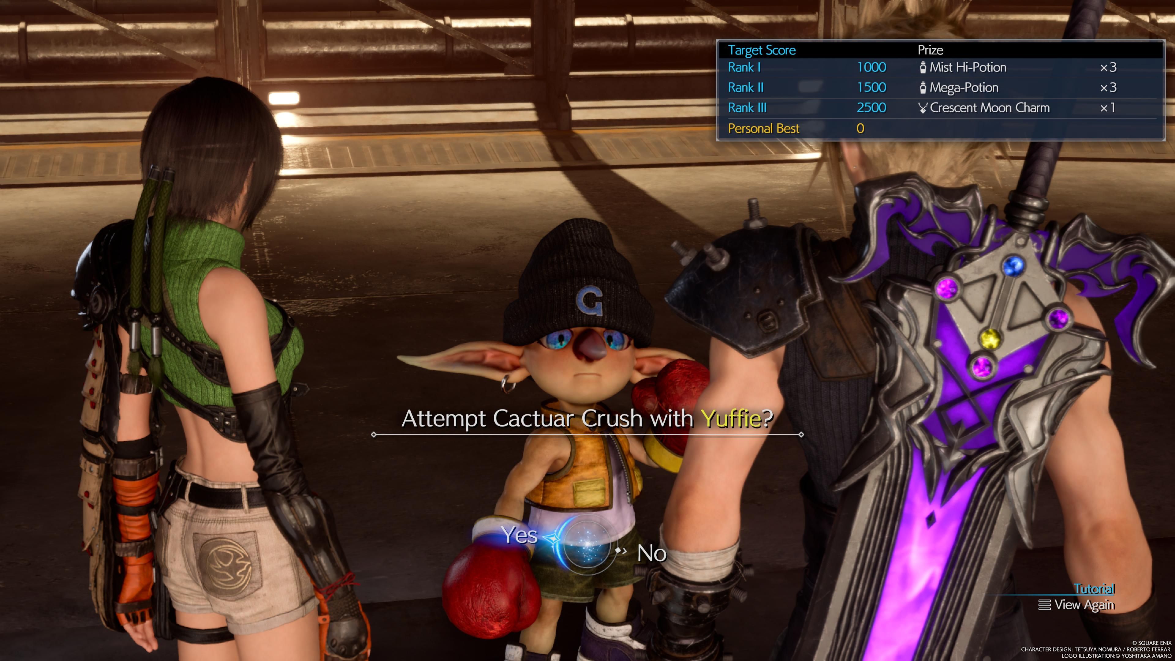 Cloud y Yuffie están hablando con Kid G - FF7 Rebirth