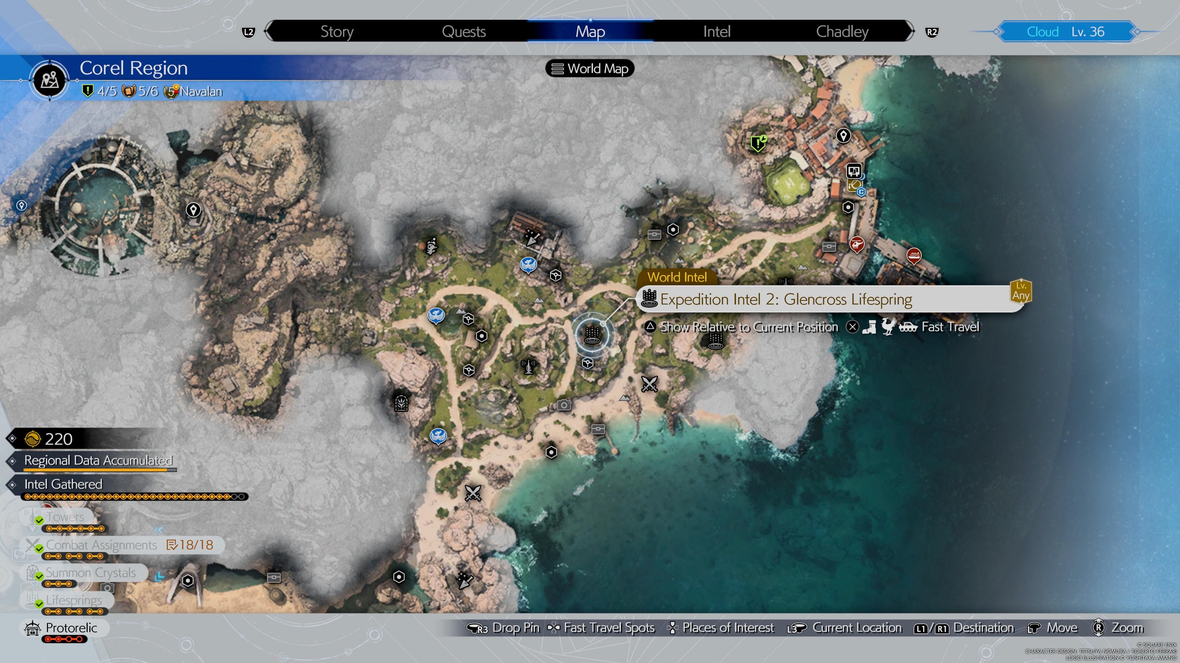 Expedición Intel 2 Gelncross Lifespring - FF7 Renacimiento