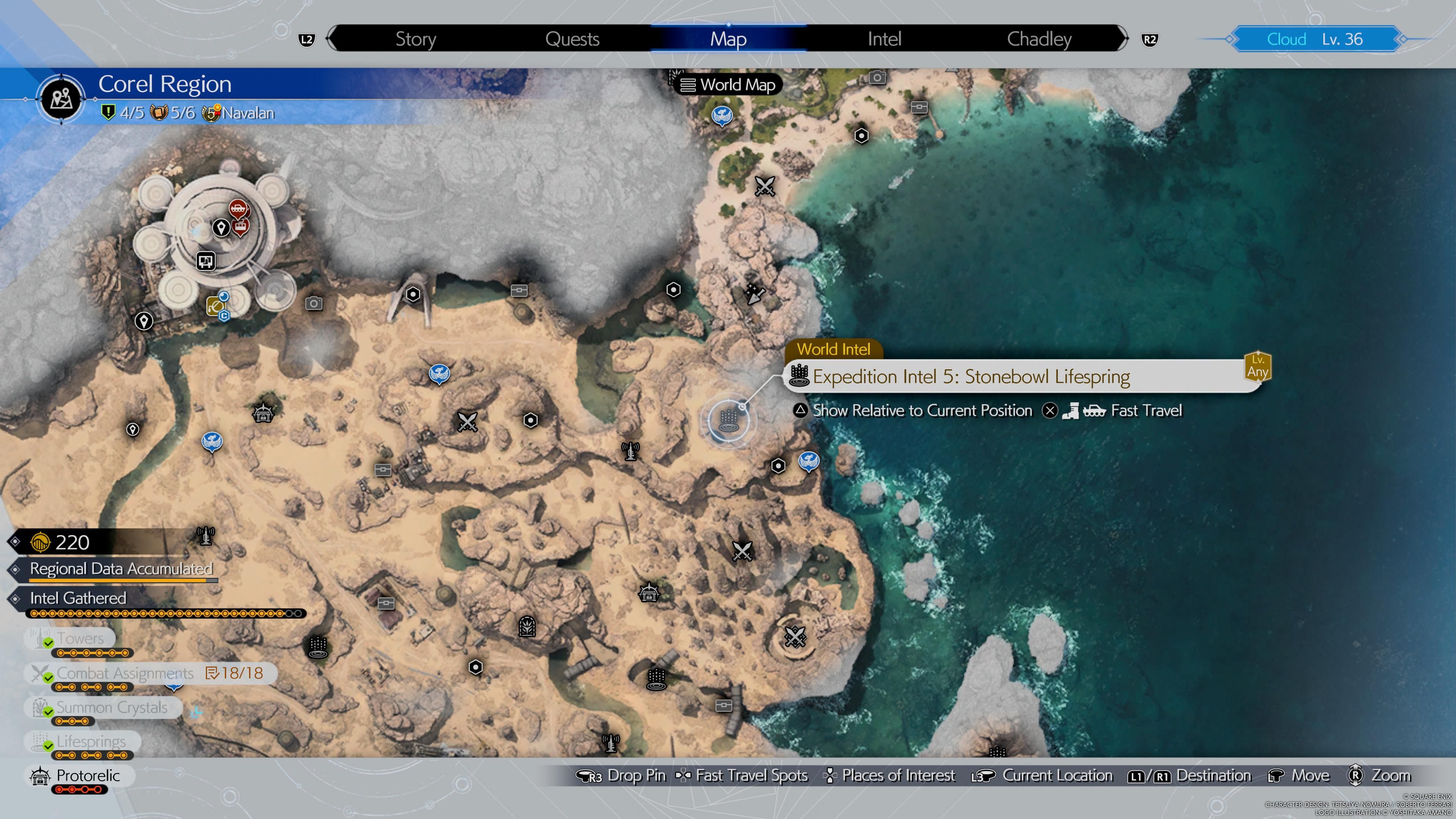 Expedición Intel 5 Stonebowl Lifespring - FF7 Renacimiento