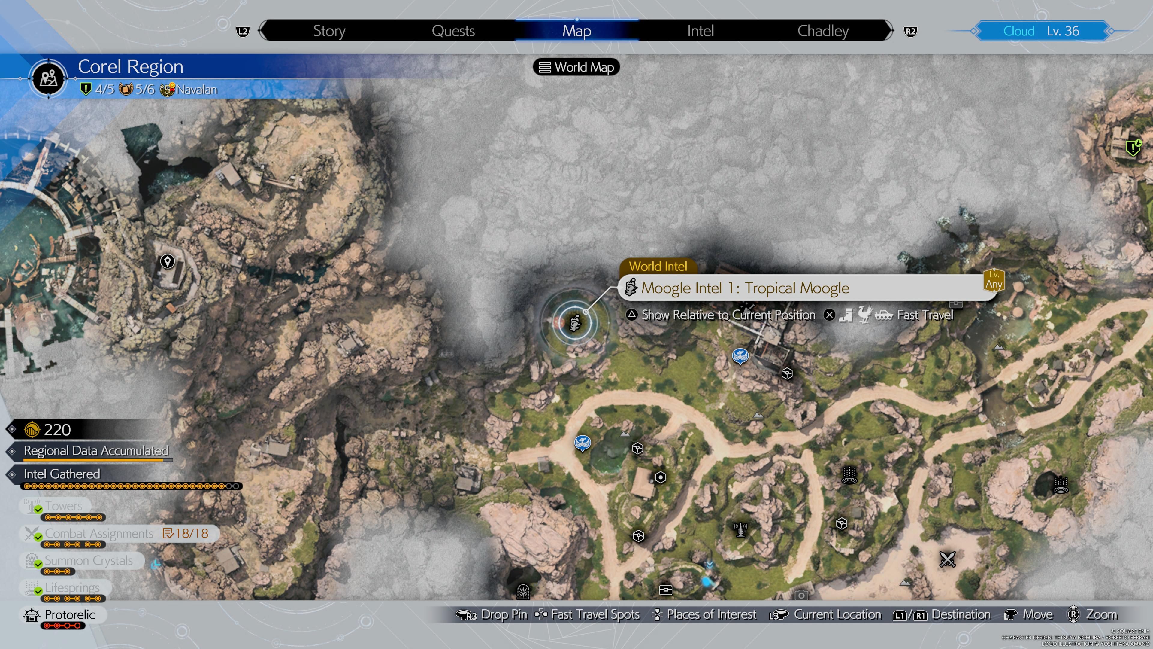 Moogle Intel 1 Tropical Moogle - Renacimiento FF7