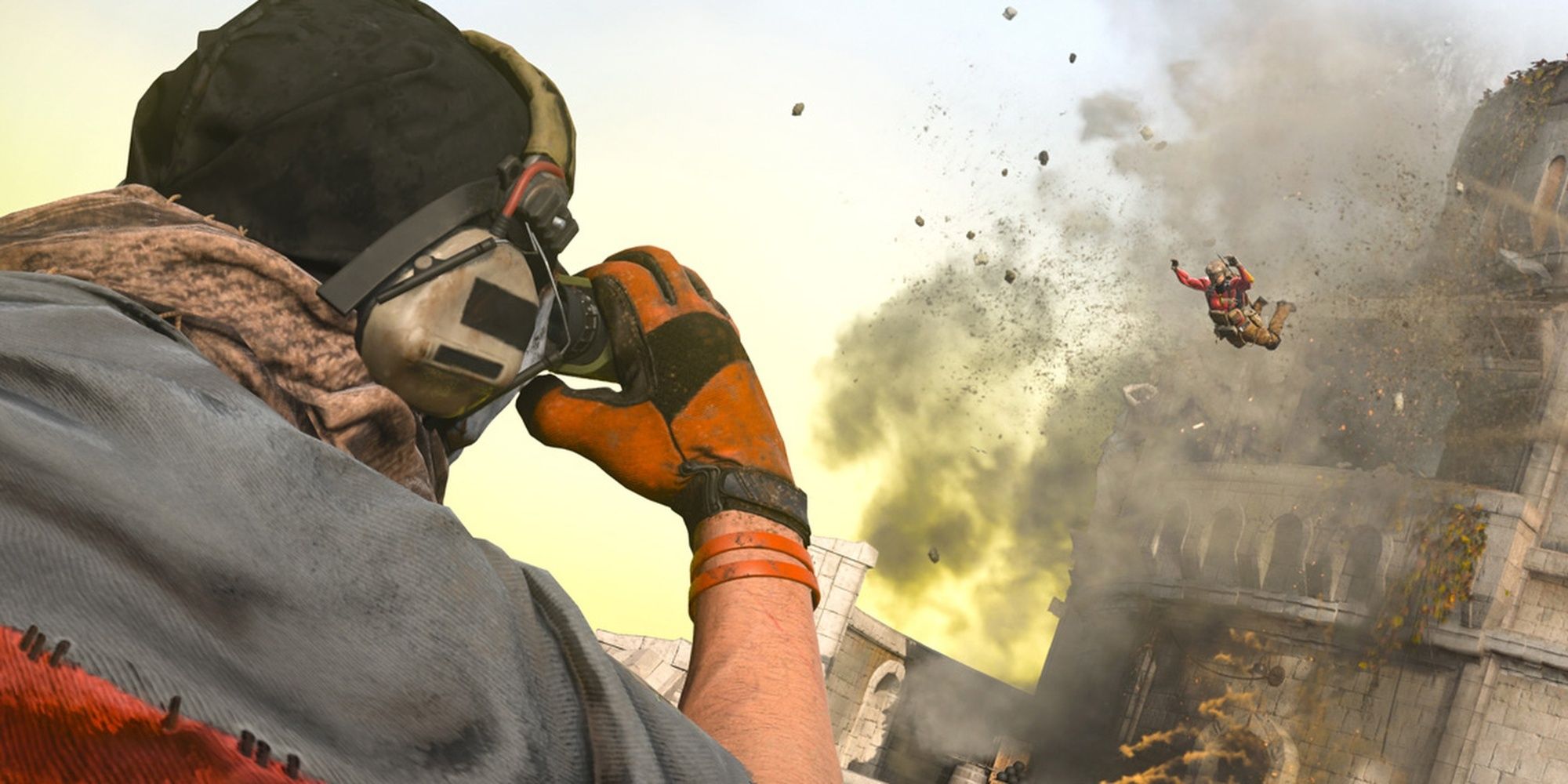 Operador de Modern Warfare 3 Fortune's Keep observando la explosión