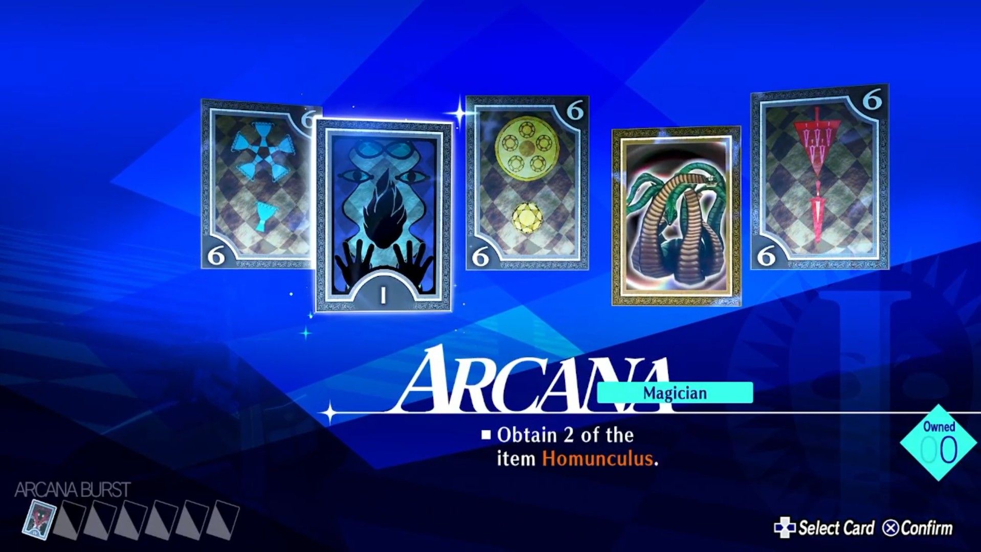 elegir la carta de los arcanos mayores del mago en el tiempo del transbordador persona 3 recarga p3r