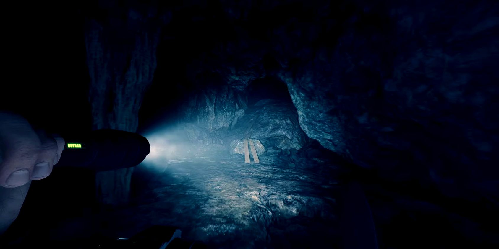 Camino de tablones de madera de Sons of the Forest