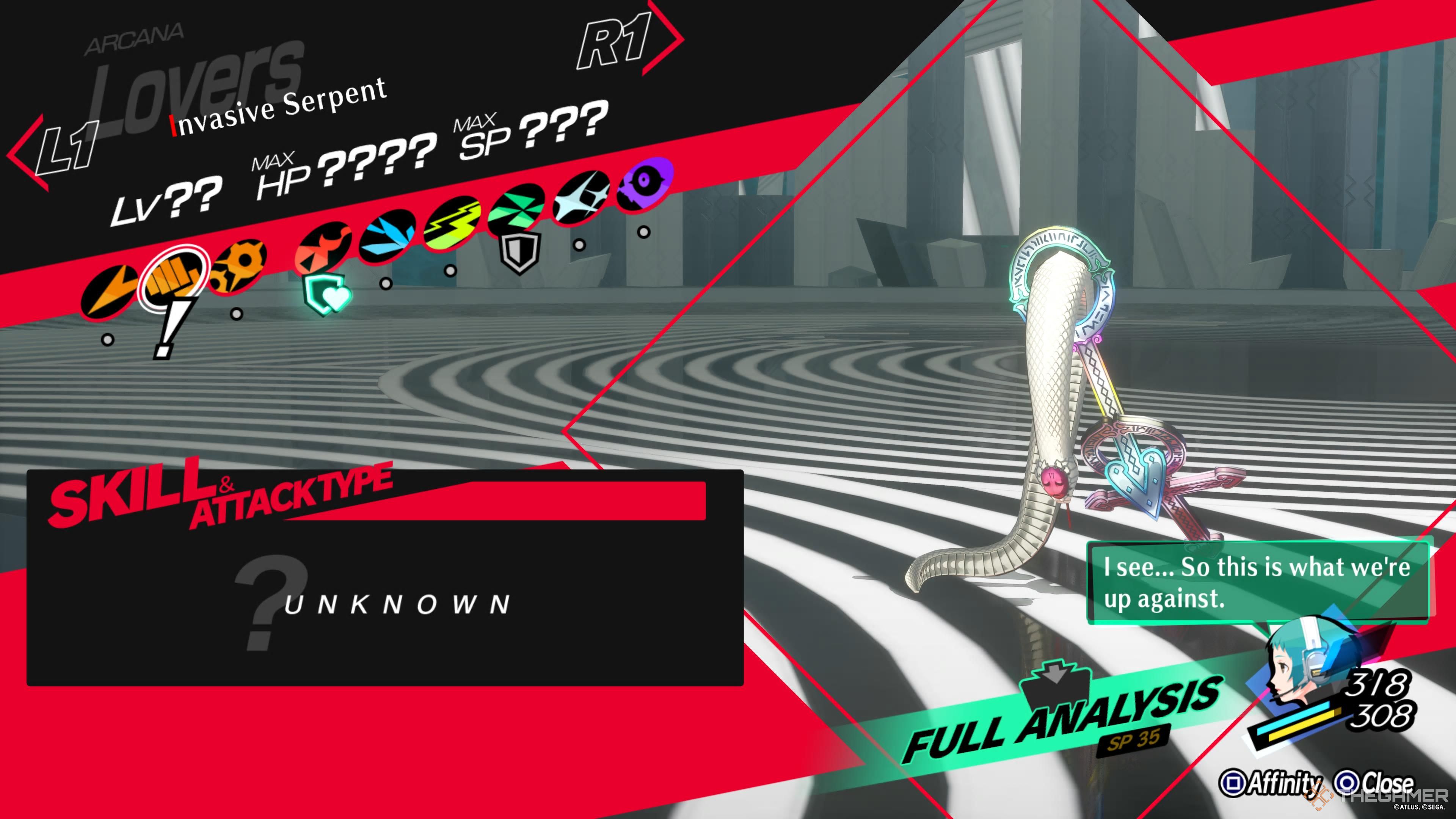 Descripción general de Persona 3 Reload Invasive Serpent