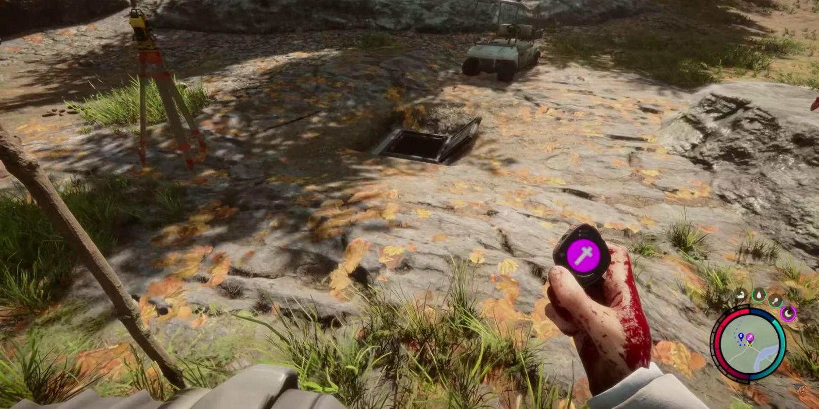 Localizador GPS de Sons of the Forest